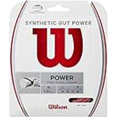 Tennis Balls Wilson Synthetic Gut Power Tennis String Packages Black -