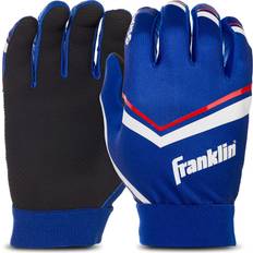 Children Goalkeeper Gloves Franklin Sports Shoktak Youth Football Receiver Gloves Youth Royal Blue Royal Blue