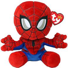 Spider-Man Soft Toys TY Beanie Babie Spiderman Soft Body 6"