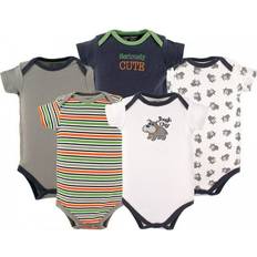 Bodysuits Children's Clothing Luvable Friends Baby Boy Cotton Bodysuits 5pk Dog 9-12 Months