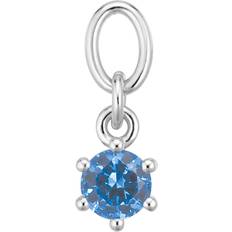Sif Jakobs Earrings Sif Jakobs Jewellery Cubic Zirconia Earring Charm, Silver/Blue