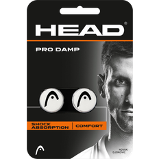 Head Tennisracketer Head Pro Damp 2-pack White
