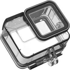Kamerabeskyttelse på salg Telesin gp-wtp-801 wasserdichtes gehäuse unterwasseraufnahmen gopro hero 8 Transparent-Schwarz