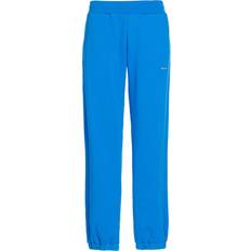 Moncler Pants & Shorts Moncler Blue Bonded Lounge Pants