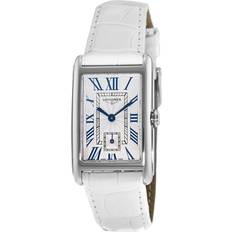 Longines Unisex Wrist Watches Longines DolceVita White Leather s L5.512.4.71.2