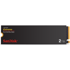 SanDisk SSD Hard Drives SanDisk 2TB Extreme M.2 NVMe SDSSDX3N-2T00-G26