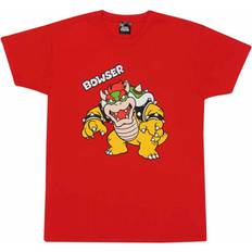 Røde Overdeler Super Mario Bowser T-Shirt Red 7-8 Years