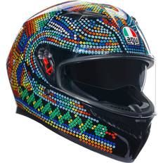 AGV Aufklappbare Helme Motorradausrüstung AGV K3 Rossi Winter Test 2018 Helmet