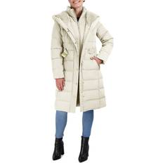 Cole Haan Signature Faux Fur Lined Down Coat - Ivory