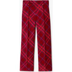 Burberry Pants & Shorts Burberry Check Wool Trousers
