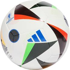 Fußbälle Fußball EURO TRAININGSBALL weiß/schwarz/blau