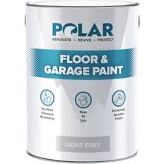 Polar Heavy Duty Garage Floor Paint Grey 5L