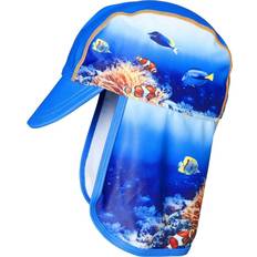 UV Hats Children's Clothing Playshoes Jungen UV-Schutz Mütze Unterwasserwelt 461258, Blau