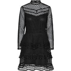 Kjoler Y.A.S Yasalberta LS New Lace Dress Black