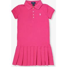 XL Kleider Polo Ralph Lauren Kids' Pleated Dress, Bright Pink