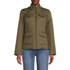 Tommy Hilfiger Jackets Tommy Hilfiger Women's Stand Collar Puffer Jacket Thyme