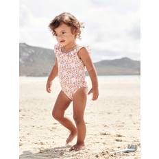 Polyamid Badeanzüge Vertbaudet Mädchen Baby Badeanzug rosa 74