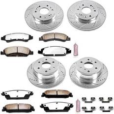 Vehicle Parts Power Stop K2070-36 Front and Rear Z36 Truck Brake Kit