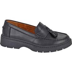 42 ½ Loafers Cipriata Omara Tassel Leather Loafers Black