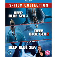 Deep Blue Sea 3-Film Collection [Deep Blue Sea Deep Blue Sea 2 Deep Blue Sea 3] [Blu-ray] [2020] [Region Free]