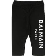 Balmain Pants Children's Clothing Balmain Girl's Girls Logo Leggings Black years/18-24 months
