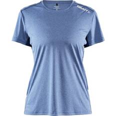 Polyester T-Shirts & Tanktops Craft Sportswear Rush Short Sleeve Tee Damen Rot, XL