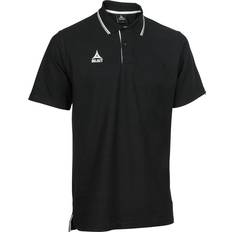 Unisex Pikéskjorter Select Polo-Shirt Oxford, Schwarz