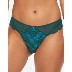 Ann Summers Sexy Lace Planet Brazilian Brief Green/Blue