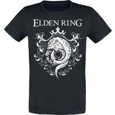 Klær Elden Ring gaming T-skjorte Crest til Herrer svart