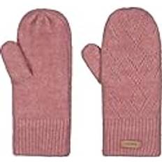 Damen - Lila Handschuhe Barts Fäustlinge, Strickmuster, für Damen, rosa