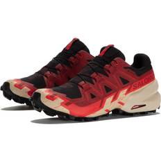 Salomon Herre Joggesko Salomon Speedcross Gore-Tex Trail Shoes Black/Red Dalhia/Poppy Red