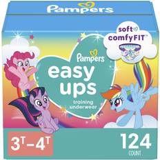 Children's Clothing Pampers Easy Ups Training Pants Girls and Boys, 3T-4T Size 5 124 Count, Packaging & Prints May Vary