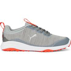 48 ½ Golfschuhe Puma Fusion Pro Spikeless Shoes Grey/Silver/Red