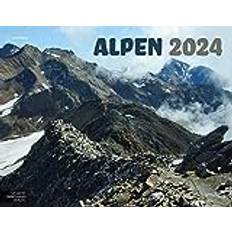 Woche Kalender Alpen Kalender 2024 Wandkalender Alpen/Europa im Großformat