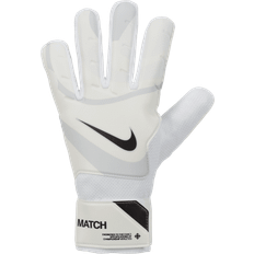 Nike Fotball Nike Match Goalkeeper Gloves - White/Pure Platinum/Black
