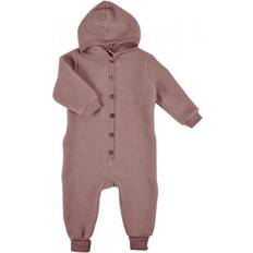 Mikk-Line Kinderbekleidung Mikk-Line Kid's Wool Baby Suit with Hood Overall 104, brown