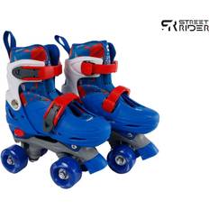 Inlines & Rulleskøyter Street Rider Roller Skates Blue Adjustable 31-34 Blue