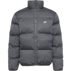Nike Men's Sportswear Club Puffer Jacket - Iron Grey/White