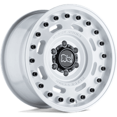 Black Rhino Axle 20X9.5 6X139.7 6Et 76.1Cb Gloss White Wheel