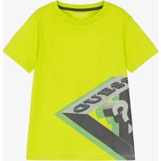 Guess Teen Boys Lime Green Cotton T-Shirt year