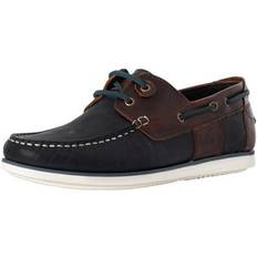 Barbour Sneakers Barbour Wake Leather Boat Shoes Blue