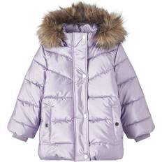 Kinderbekleidung Name It Maggy Puffer Jacket - Lavender Grey (13218548)