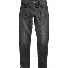G-Star 3301 Slim Jeans - Worn in Black Onyx Restored