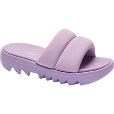 Reebok Slides Reebok Womens Cardi Slides Womens Shoes Lavender 11.0