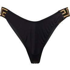 Versace Swimwear Versace Greca Border Bikini Bottoms - Black
