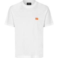 Mads Nørgaard Klær Mads Nørgaard Cotton Jersey Frode Logo Tee Kortærmede t-shirts White