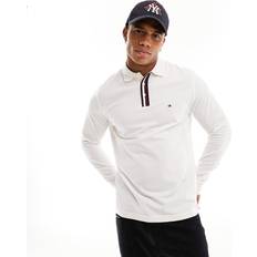 Tommy Hilfiger Long Sleeve Polo T Shirt White