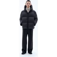 Unisex - Winterjacken Filippa K Hooded Puffer Jacket Black