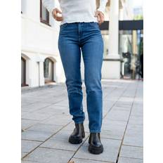 Wrangler Damen - W36 Jeans Wrangler Straight Blå