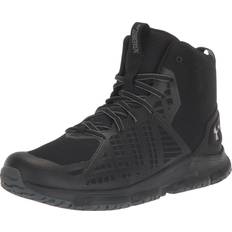 Under Armour Shoes Under Armour Men's Micro Strikefast Mid Cross Trainer, 001 Black/Black/Pitch Gray